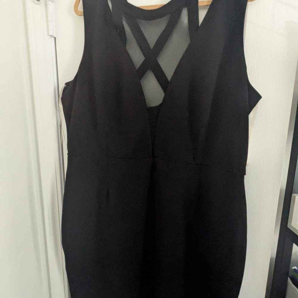 Fashion to Figure Black Backless Dress